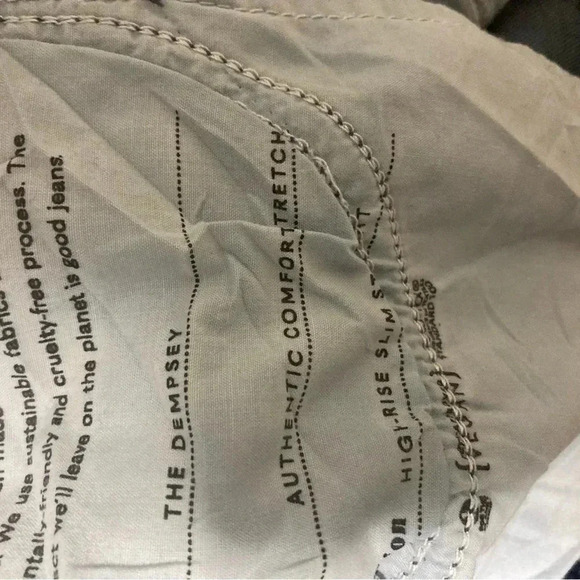 Boyish The Dempsey high waist slim  straight mirror jeans 29 - Picture 3 of 6